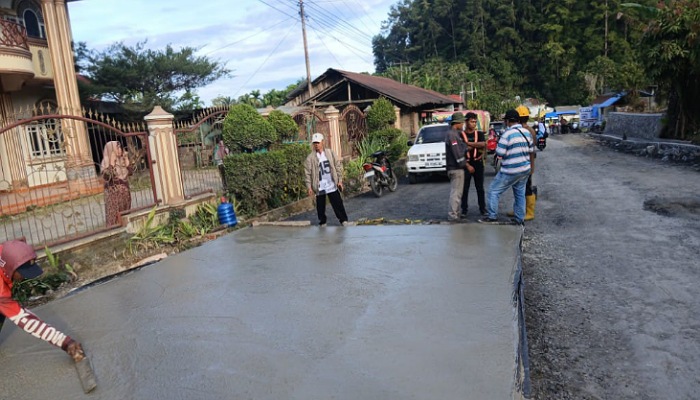 Proyek perbaikan dimulai pada Sabtu (17/5/2025), ditandai dengan pengecoran awal di ruas Payakumbuh&ndash;Sitangkai.