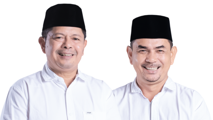 Bupati dan Wakil Bupati Pasaman periode 2025-2030, Welly Suhery dan Parulian.