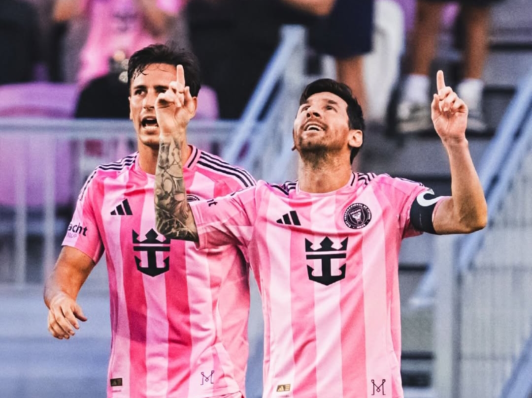 Lionel Messi tampil gemilang dengan brace dan tiga assist, bantu Inter Miami menang 5-1 atas Columbus Crew. (Foto: Instagram @intermiamicf)