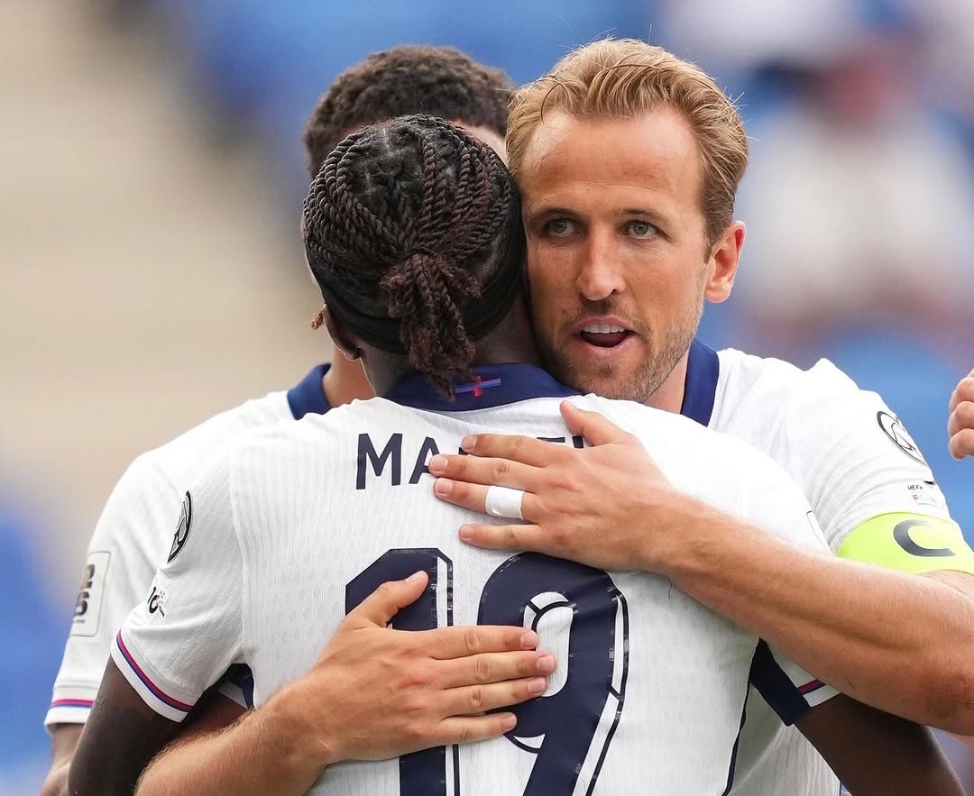 Harry Kane mencetak gol kemenangan Inggris atas Andorra dalam lanjutan Kualifikasi Piala Dunia 2026 Grup K, di Barcelona, Minggu dinihari WIB (8/6/2025). (Foto: Instagram @england)
