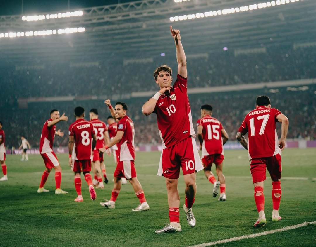 Indonesia akan menghadapi Jepang dalam laga terakhir Grup C Kualifikasi Piala Dunia 2026, di Stadion Suita, Selasa (10/6/2025) pukul 17.35. (Foto: IG @oleromeny)