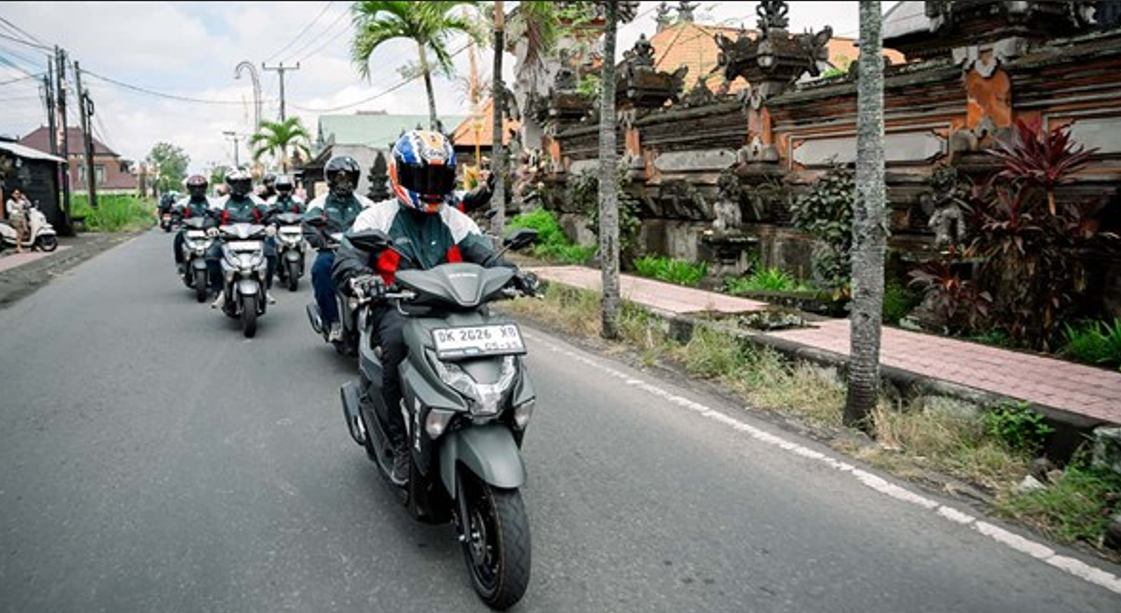 Awak media dan blogger saat Media Test Ride Semarang dan Bali beberapa waktu lalu.