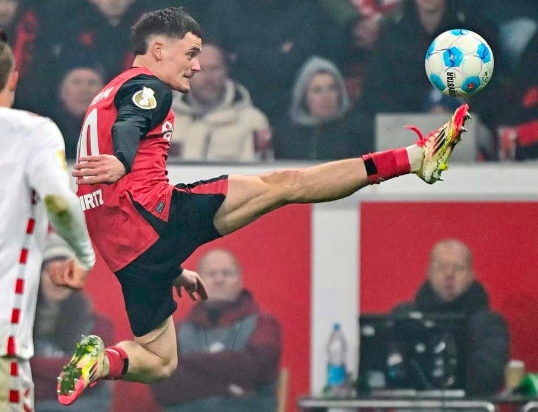 Florian Wirtz bakal bergabung dengan Liverpool dari Bayer Leverkusen dengan nilai transfer rekor Inggris &pound;116,5 juta.(Foto: Instagram @flowirtz)