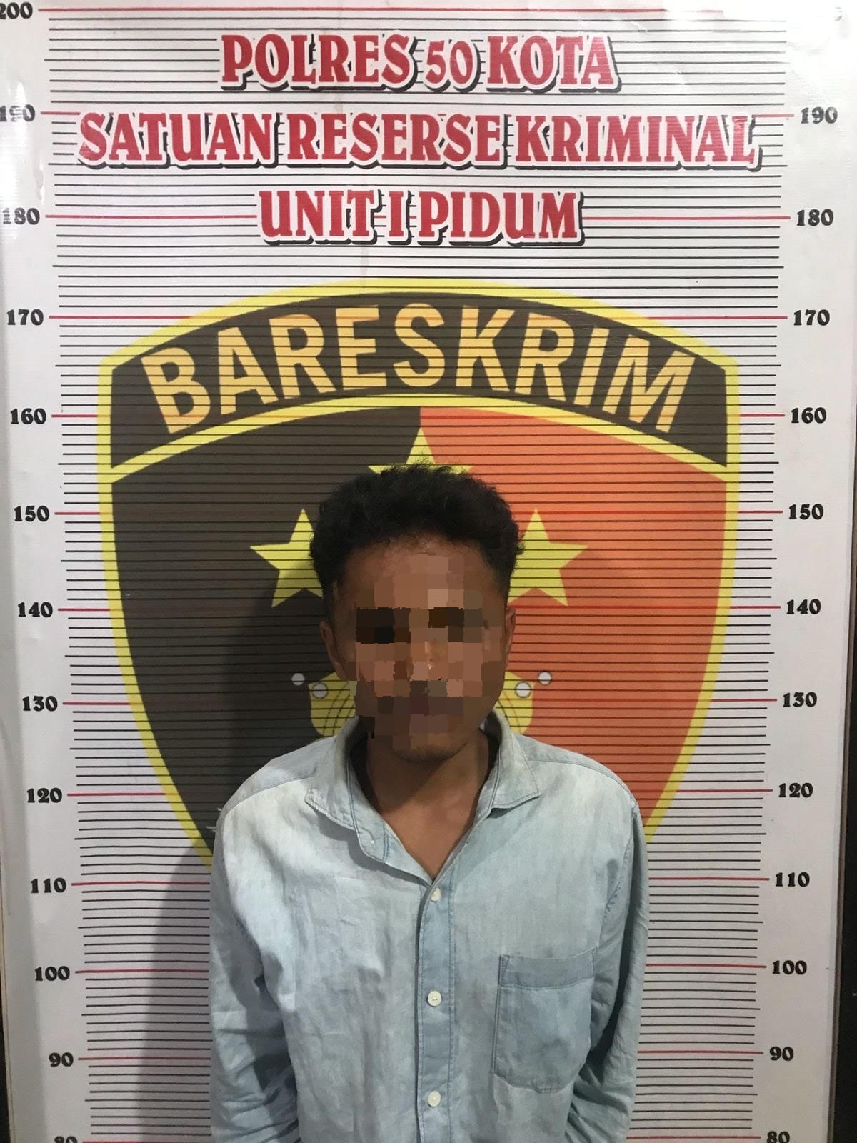 TIDAK BERKUTIK: Pelaku pencurian RS alias Rendi yang ditangkap di Jorong Koto Tangah, Lubuak Batingkok usai diintrogasi.(POLRES LIMAPULUH KOTA)