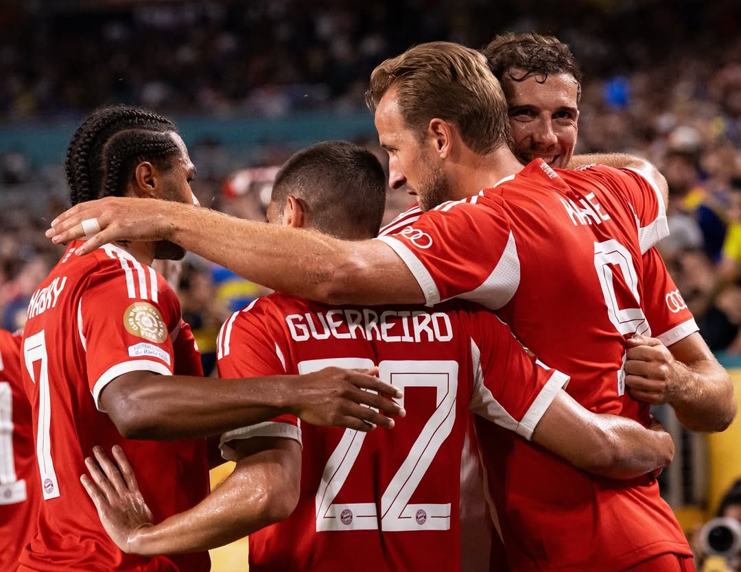 Bayern Munich lolos ke babak 16 besar Piala Dunia Antarklub 2025 usai menaklukkan Boca Juniors dengan skor 2-1. (Foto: Instagram @harrykane)