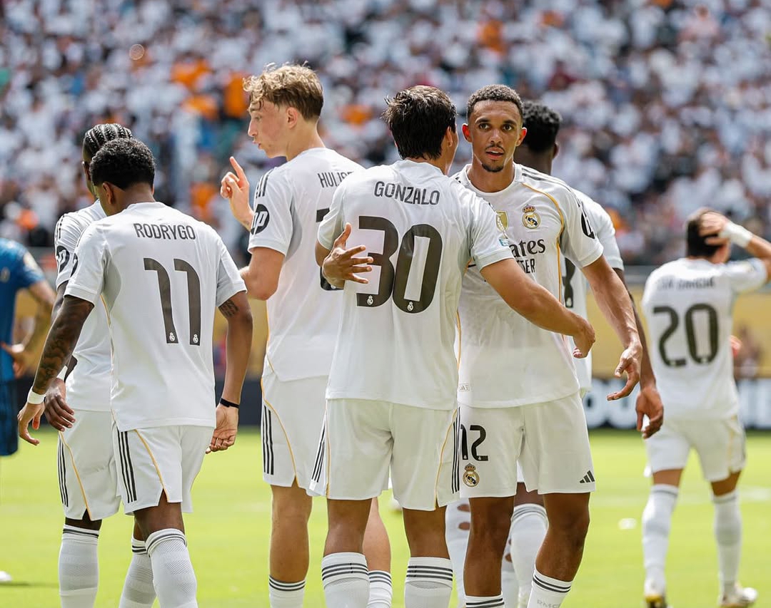 Pertandingan Grup H Piala Dunia Antarklub 2025 antara Real Madrid vs Al Hilal berakhir imbang 1-1, di Hard Rock Stadium, Kamis (19/6/2025) dini hari WIB.(Foto: Dok. Instagram @realmadrid)