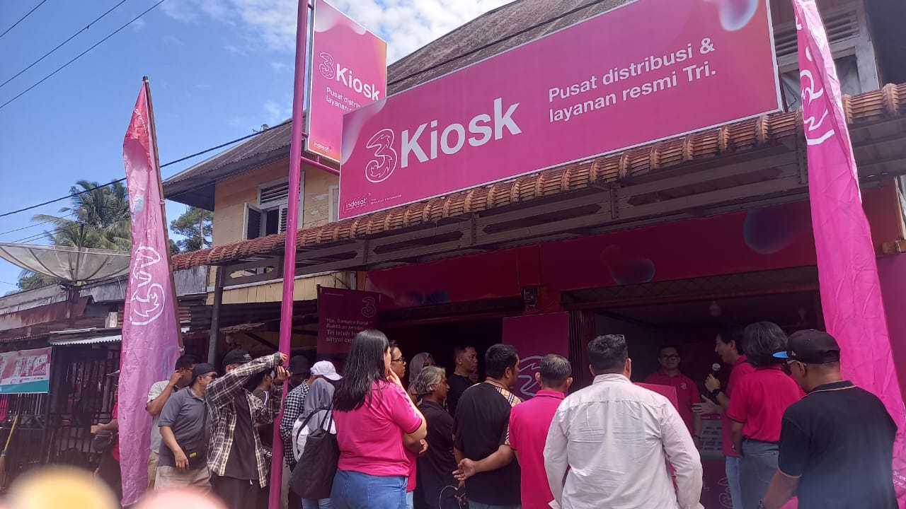 3Kiosk di Kecamatan Sungai Limau, Padangpariaman.