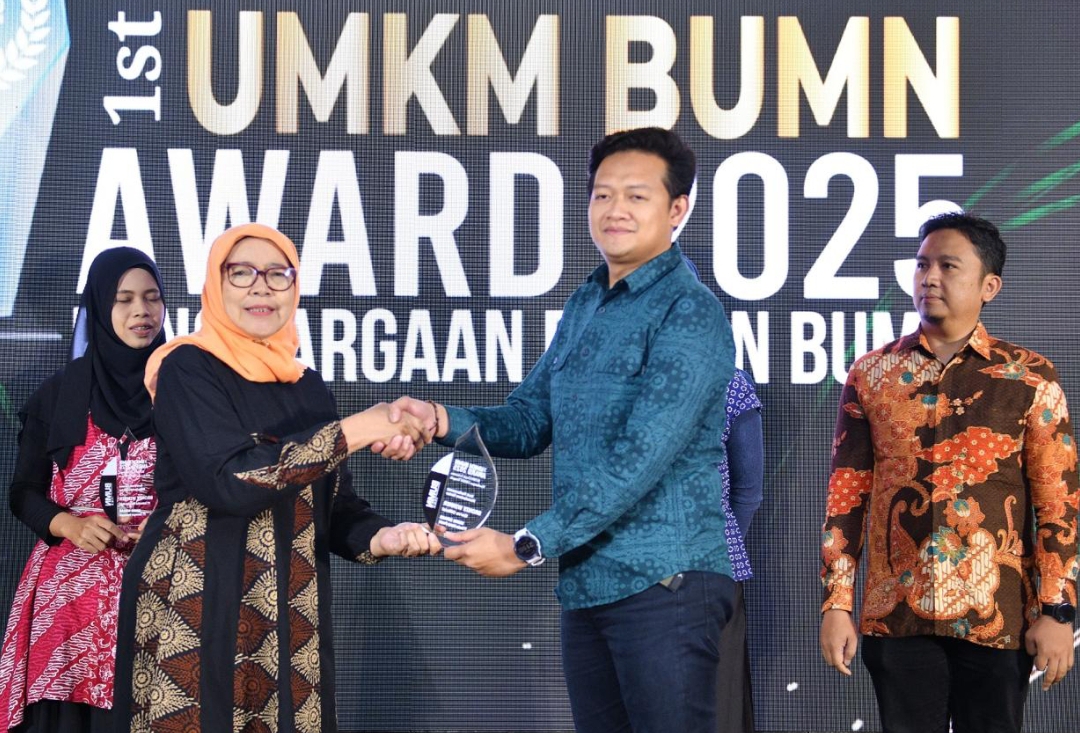 Malam penganugerahan UMKM Award 2025 di Hotel Borobudur, Jakarta, Rabu (25/6/2025).(Foto: Corcom)