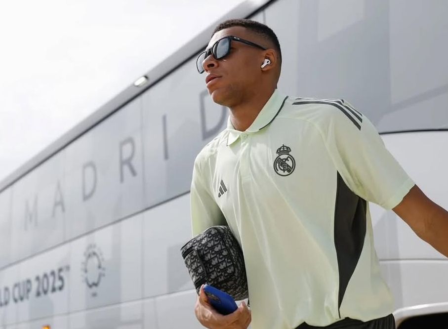 Kylian Mbappe telah kembali berlatih bersama skuad Real Madrid jelang laga melawan RB Salzburg di Piala Dunia Antarklub FIFA 2025. (Foto: Instagram @k.mbappe)