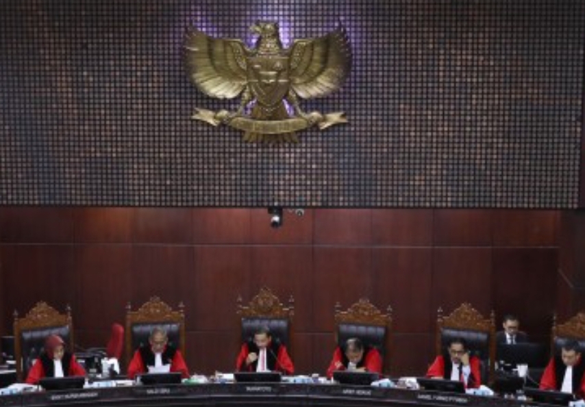 Sidang pengucapan putusan di Ruang Sidang Pleno MK, Jakarta, Kamis (26/6/2025).(Foto: Humas MK/Ifa)