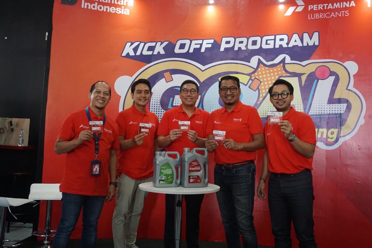 Telkomsel dan Pertamina Lubricants menghadirkan Program GOAL (Ganti Oli Dapat Hadiah Langsung Voucher Paket Data).