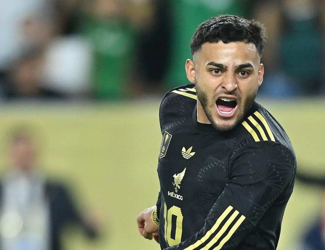 Gol kemenangan Meksiko atas Arab Saudi dicetak oleh Alexis Vega pada babak kedua CONCACAF Gold Cup 2025. (Foto: Instagram @miseleccionmx)