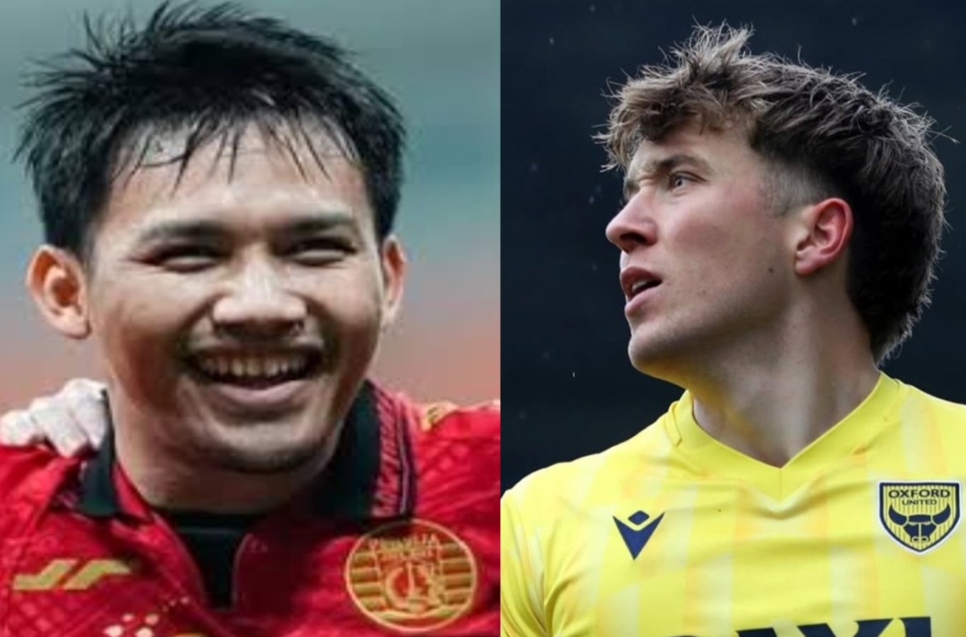 Witan Sulaeman dan Ole Romeny akan berhadapan dalam laga Liga Indonesia All-Star vs Oxford United di Piala Presiden 2025. (Foto: Dok Jawa Pos & IG @oleromeny)