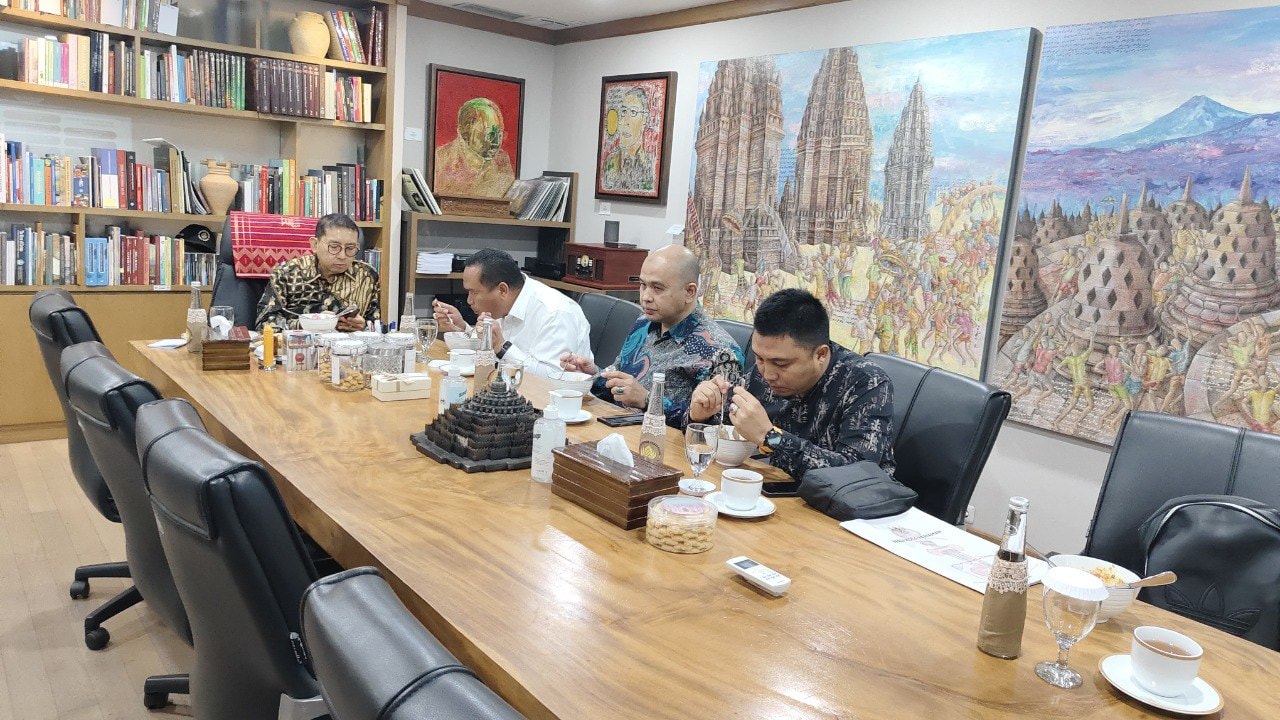 Wali Kota Pariaman Yota Balad diundang Menteri Kebudayaan RI Fadli Zon makan siang di Jakarta, Selasa (8/7/2025).