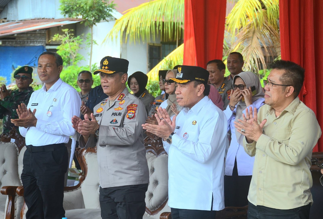 Wakil Wali Kota Padang hadir dalam penanaman jagung serentak Polda Sumbar.(Foto: Prokopim)