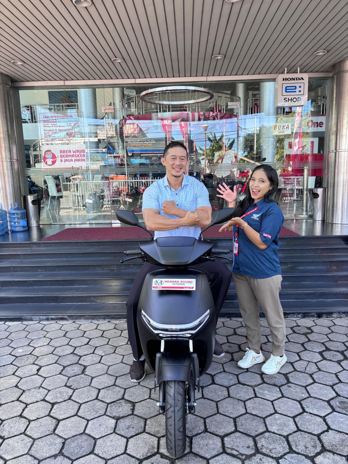 PT Menara Agung menghadirkan penawaran terbatas bagi masyarakat yang ingin memiliki motor listrik Honda dengan harga spesial.