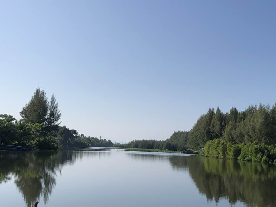 Kawasan Desa Wisata Amping Parak yang terlihat indah dan menyejukan mata.