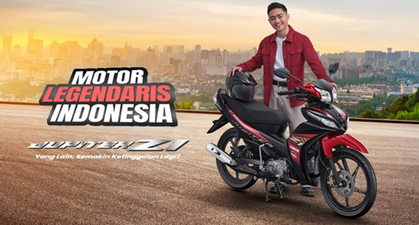 Yamaha Indonesia meluncurkan varian warna dan grafis baru pada line-up motor bebek legendaris Yamaha Jupiter Z1.