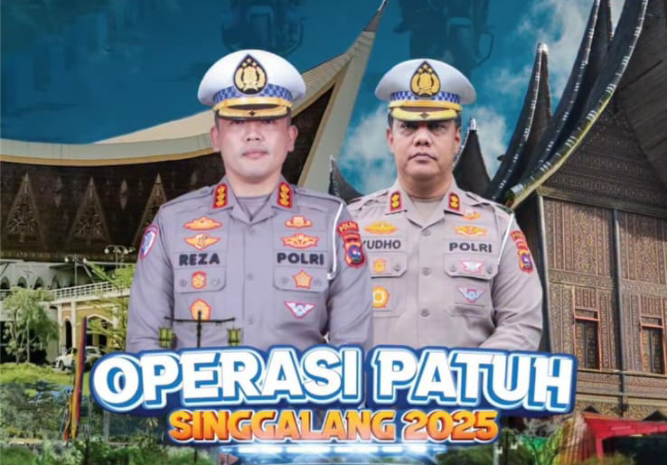 Ditlantas Polda Sumbar menggelar Operasi Patuh Singgalang 2025 mulai 14-27 Juli mendatang. Bidik pelanggar lalu lintas seantero Sumbar.
