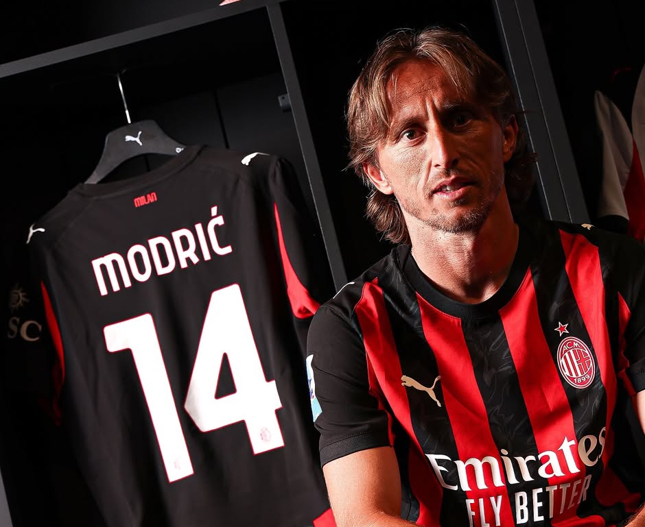 AC Milan secara resmi mengumumkan telah merekrut gelandang veteran asal Kroasia, Luka Modric, Senin (14/7/2025).(Foto: Instagram AC Milan)