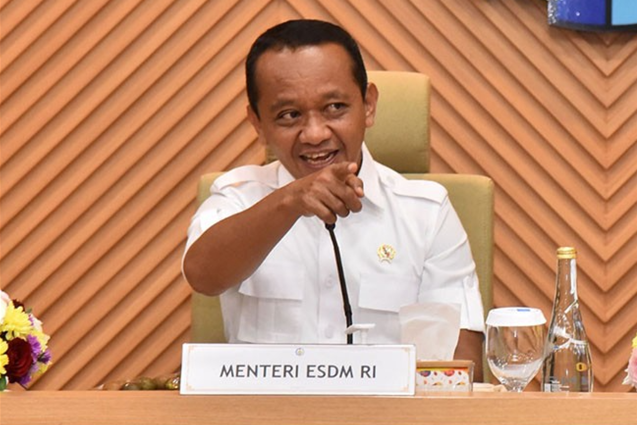 Menteri Energi dan Sumber Daya Mineral (ESDM) Bahlil Lahadalia