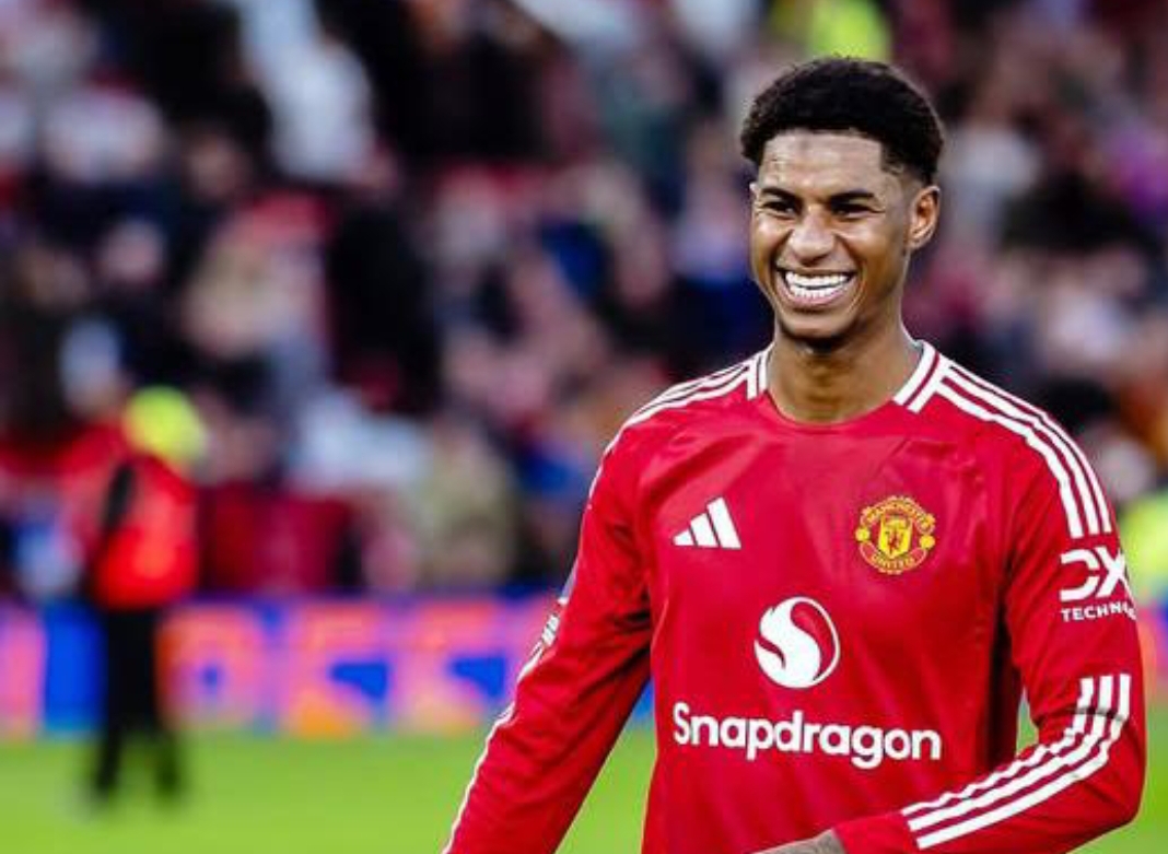 Marcus Rashford saat membela Manchester United. Ia kini dikabarkan segera bergabung dengan Barcelona lewat skema pinjaman.(Foto: Dok. Instagram/@andreonana.24)
