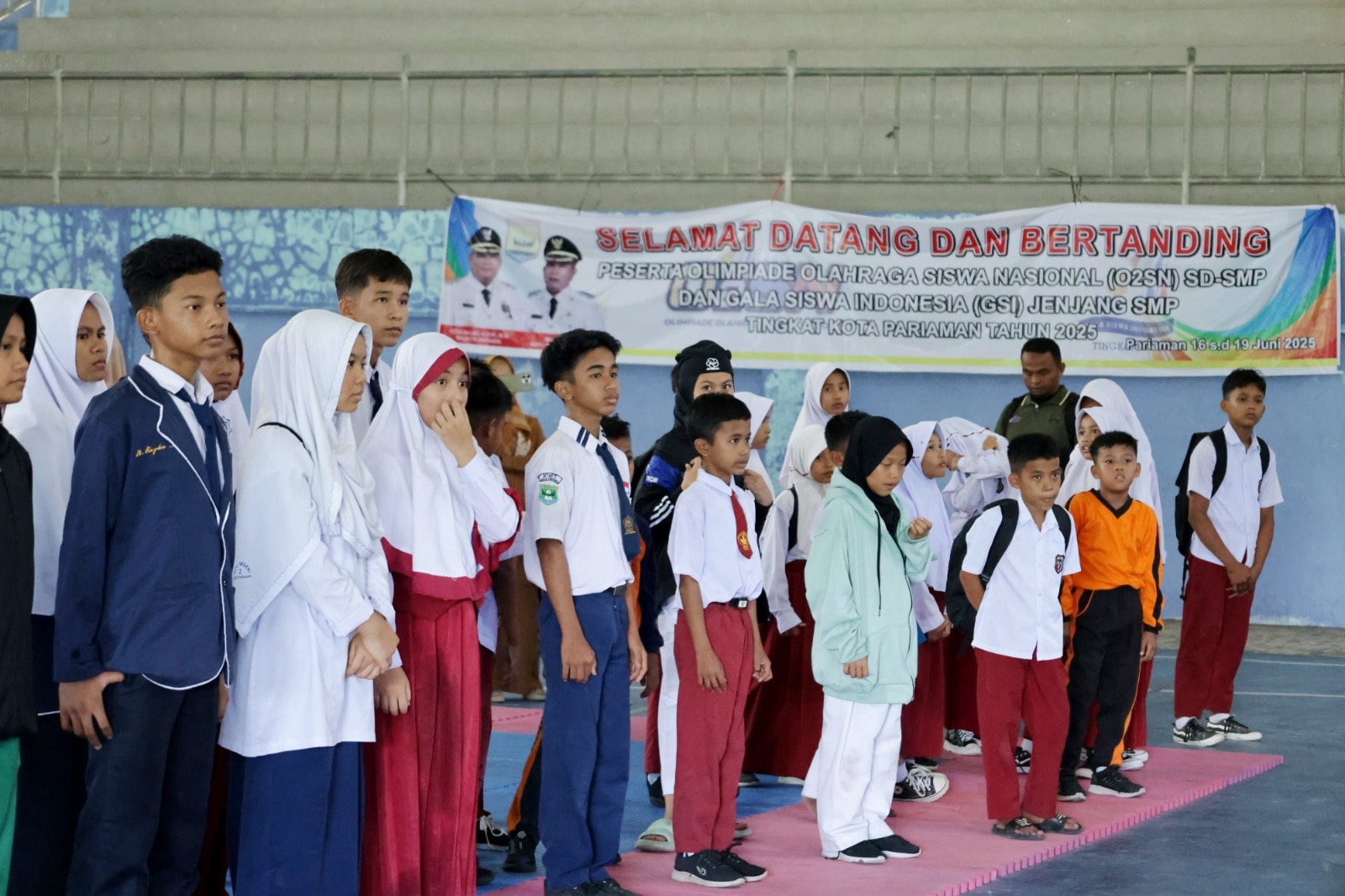 Yota Balad tutup GSI dan O2SN 2025 Pariaman, dorong siswa terus berprestasi dan manfaatkan sertifikat lomba untuk jalur prestasi sekolah.