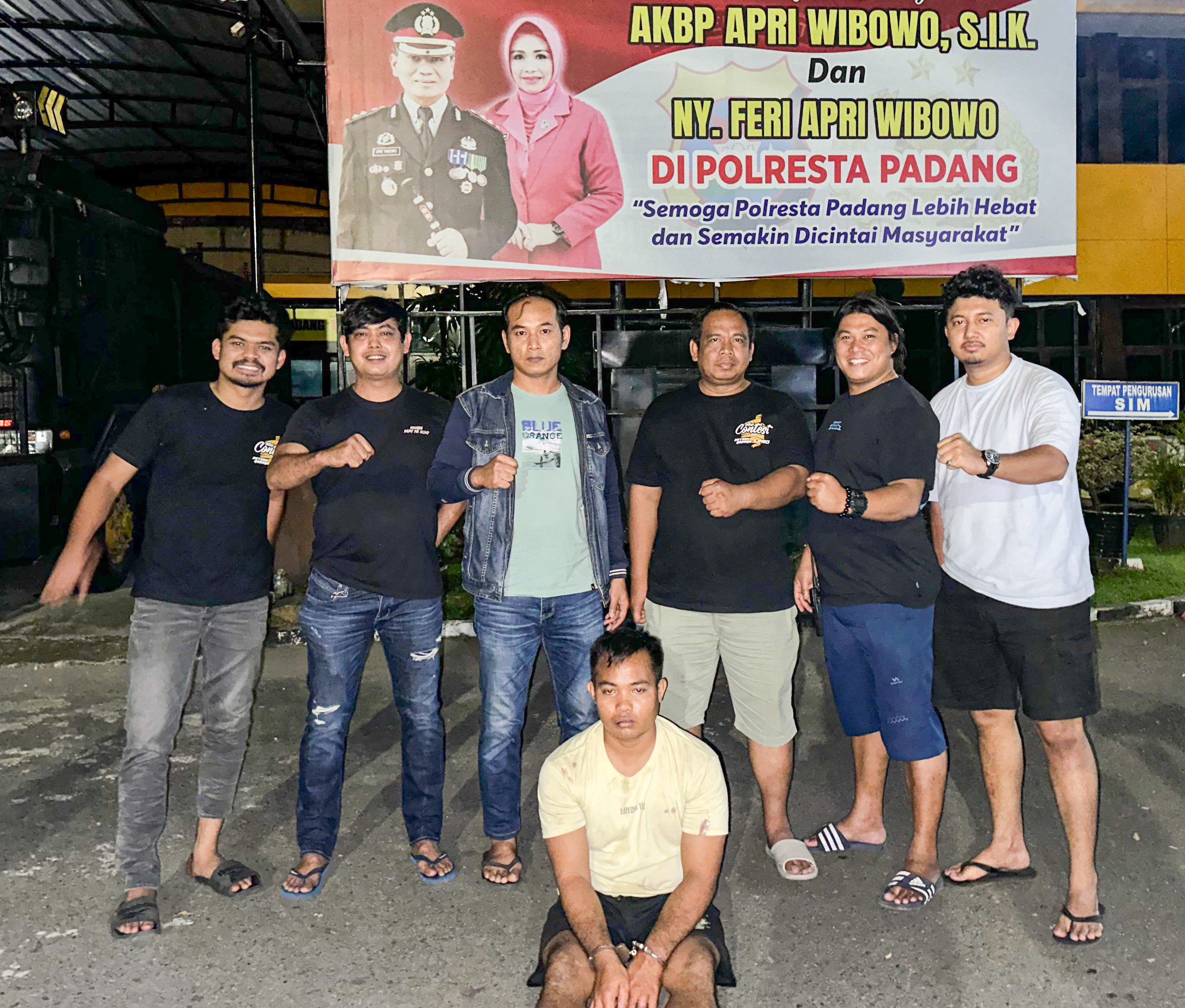 Tim Klewang Satreskrim Polresta Padang berhasil menangkap pelaku curanmor berinisial R di Kuranji, Kamis (24/7/2025). (Satreskrim Polresta&nbsp;Padang)