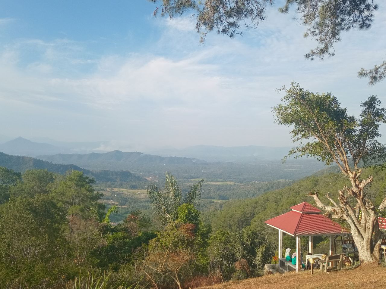 Panorama Tabek Patah menjadi salah satu destinasi wisata alam yang ada di Kabupaten Tanahdatar.