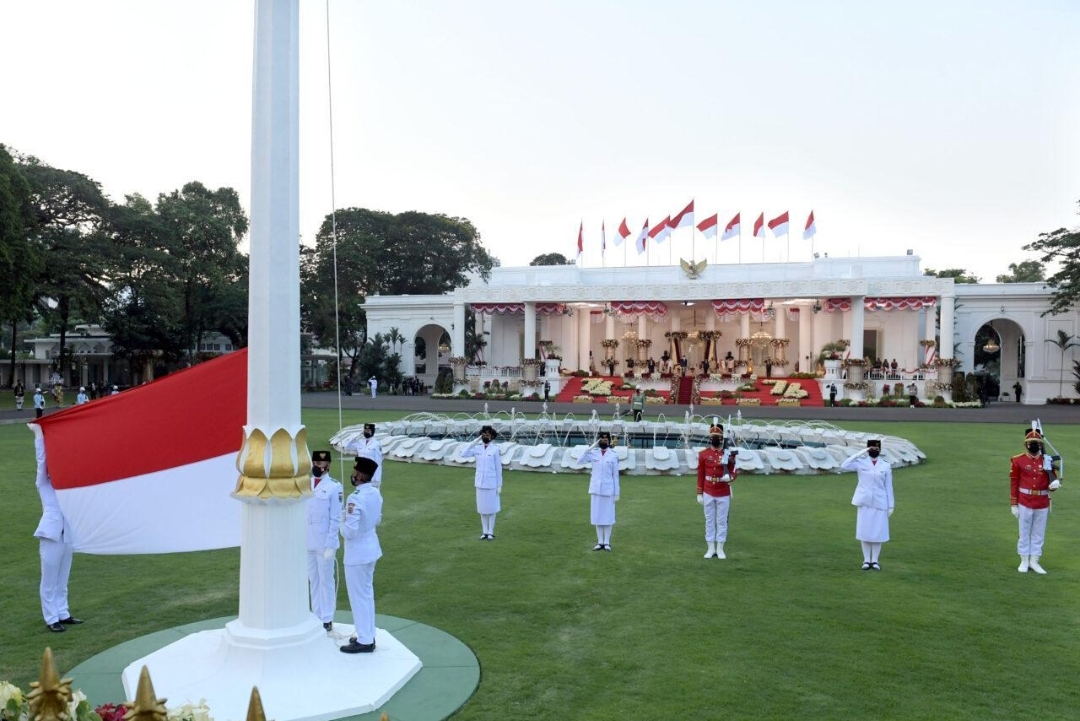 Pemerintah membuka pendaftaran bagi masyarakat umum yang ingin mengikuti Upacara HUT ke-80 RI di Istana Merdeka pada 17 Agustus 2025. (Foto: Dok. BPMI Setpres)