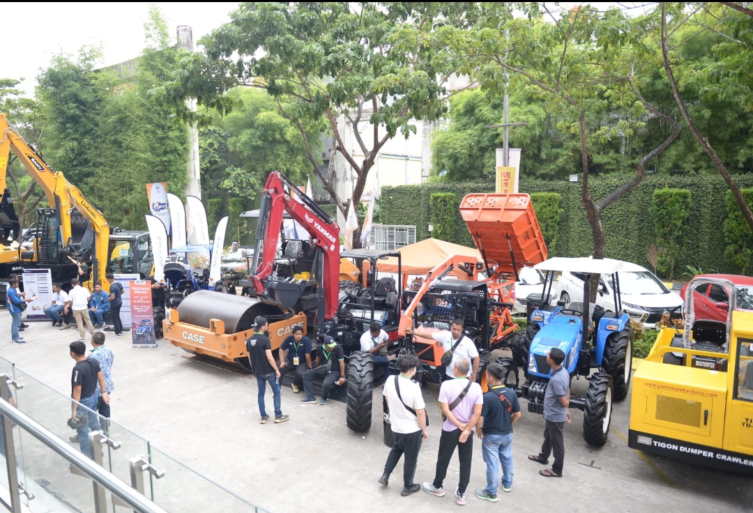 Pameran SIEXPO 2025 di Pekanbaru tampilkan teknologi perkebunan, pupuk, dan alat berat dari produsen ternama untuk mendukung industri sawit. (Foto: IST)
