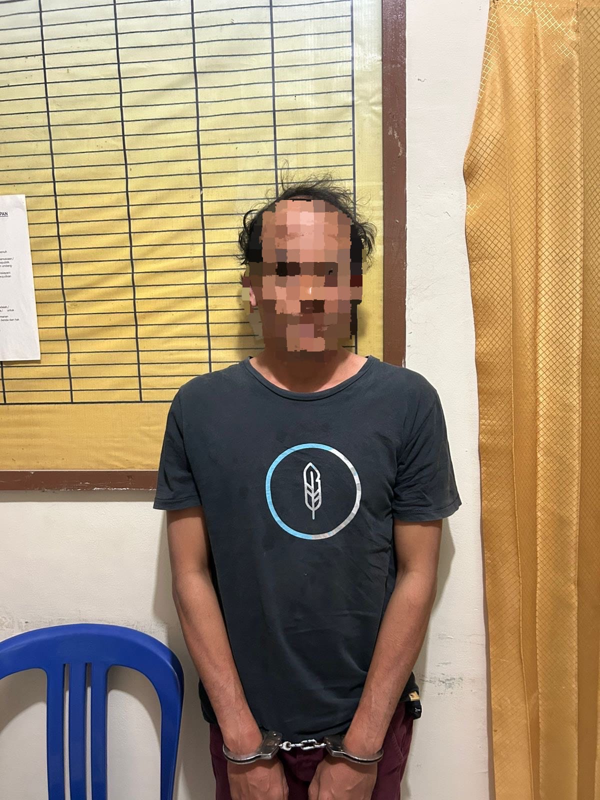 MERESAHKAN: Pelaku curanmor diringkus Tim Opsnal Satreskrim Polres Payakumbuh. Pelaku ini ditangkap saat tengah mengendarai sepeda motor hasil curian di Kecamatan Akabiluru.(POLRES PAYAKUMBUH)