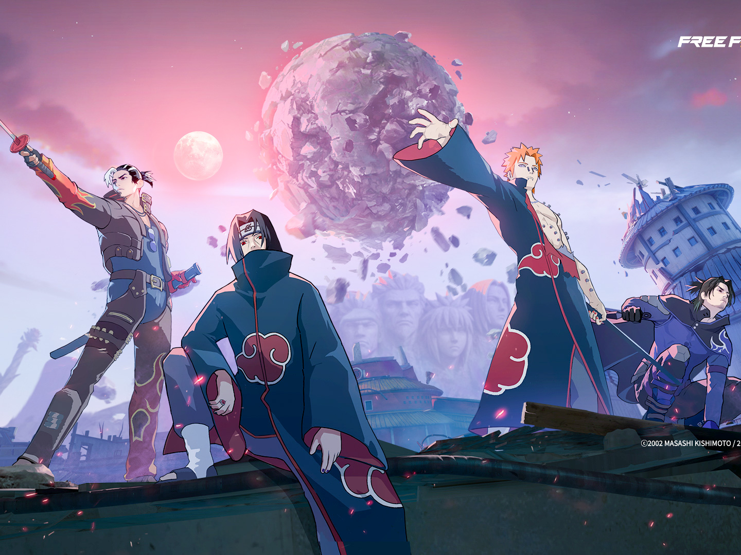 Free Fire Rilis 5 Event Besar Agustus 2025, Kolaborasi Naruto & Squid Game Jadi Sorotan (ff.garena)