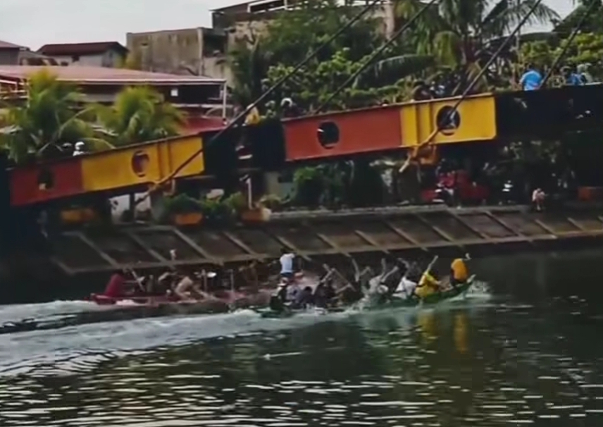 Peserta Selaju Sampan Piala Wali Kota Padang 2025. (Foto: IG @fadlyamran)