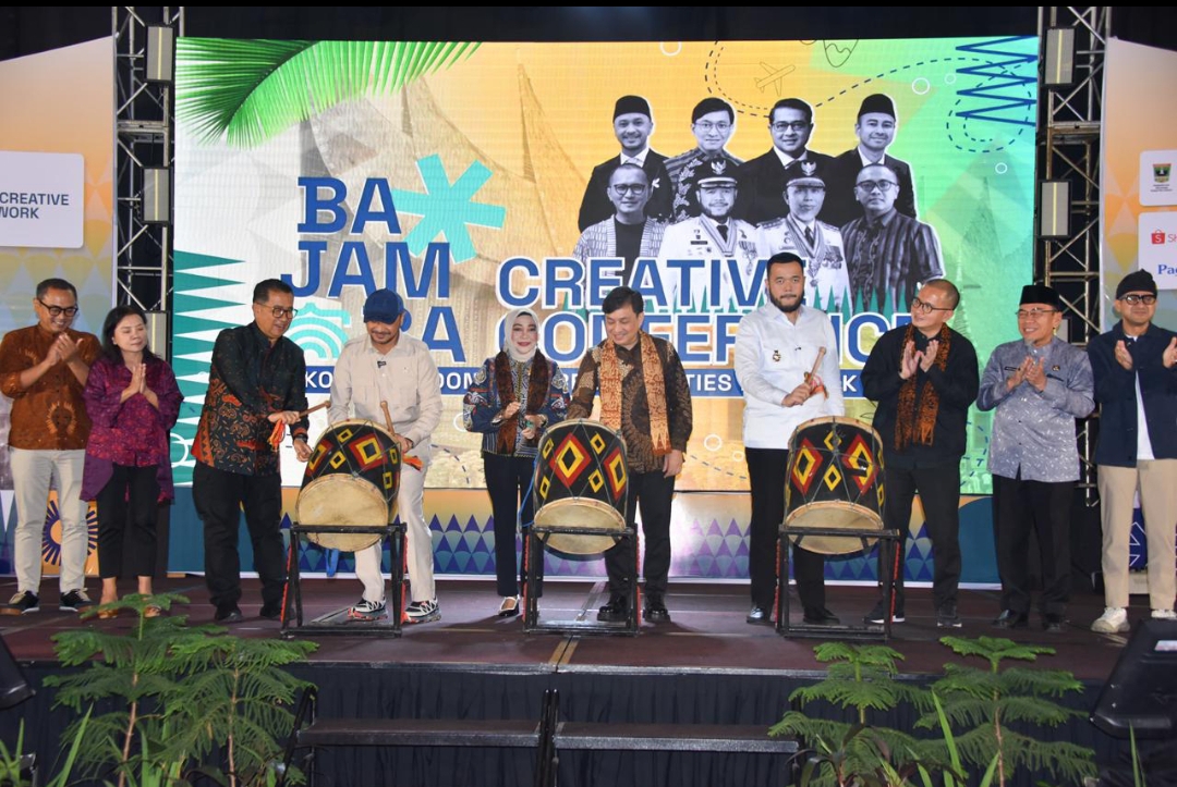 Pembukaan Rakornas di THE ZHM Premiere Hotel Padang pada Jumat (8/8/2025). (Foto: Prokopim)