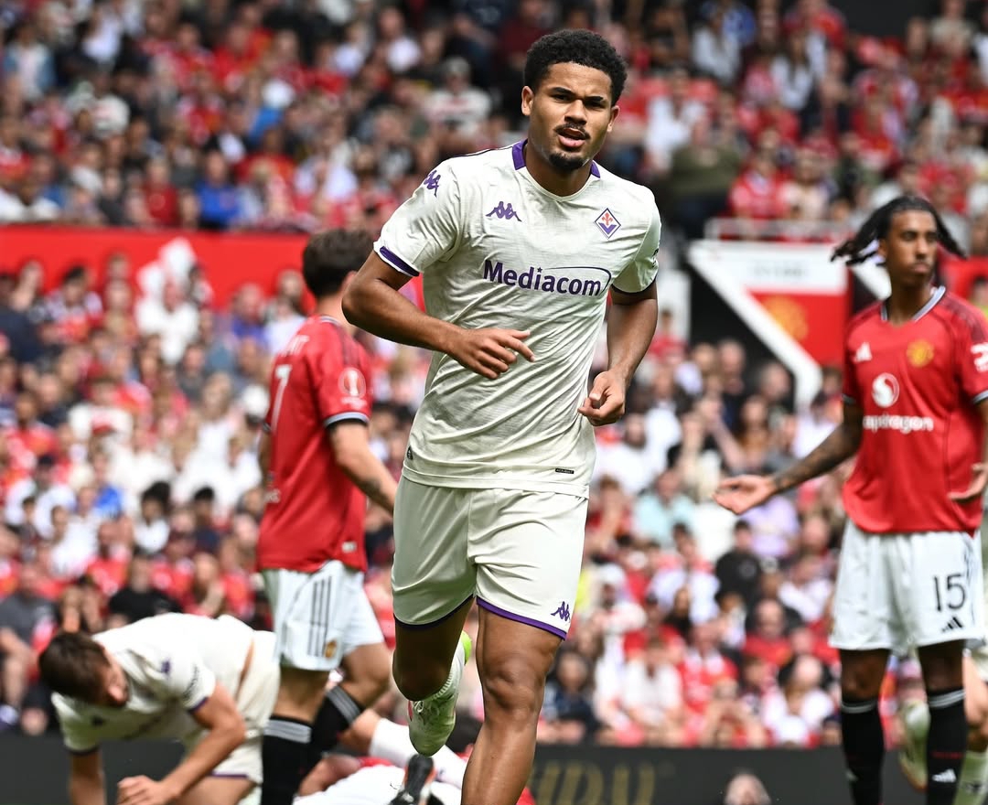 Fiorentina unggul lebih dulu atas Manchester United pada menit ke-8 lewat Simon Sohm. (Foto: Instagram Fiorentina)