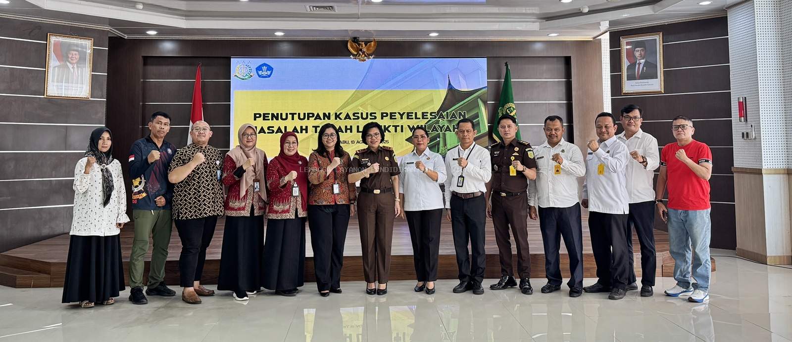 LLDIKTI Wilayah X Resmi Bersama Kajati Sumbar Resmi Tutup Kasus Penyelesaian Masalah Tanah LLDIKTI Wilayah X