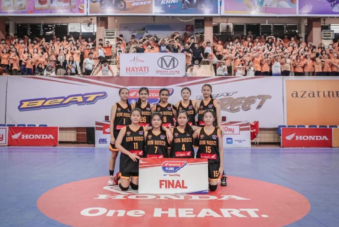 Tim putri SMA Don Bosco Padang ingin memutus dominasi Adabiah 2 dan meraih trofi juara di Final DBL Sumbar 2025. (Foto: DBL Indonesia)