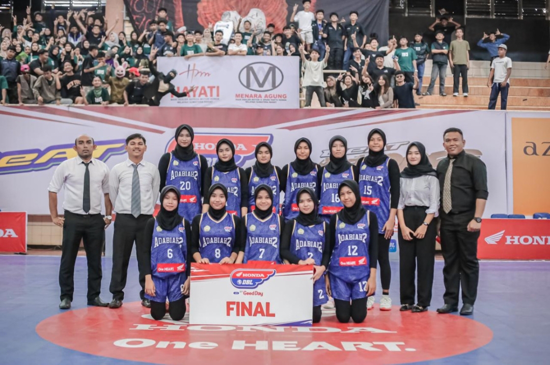 Srikandi SMA Adabiah 2 Padang melaju ke Final DBL Sumbar 2025 dan siap mempertahankan gelar.(Foto: DBL Indonesia)