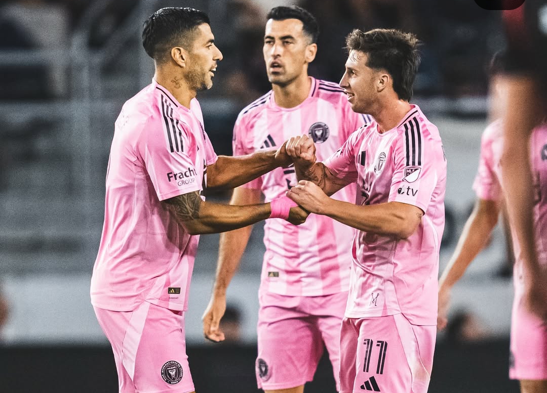 Baltasar Rodriguez (kanan) jadi pahlawan Inter Miami dengan gol cantik ke gawang D.C. United. (Foto: Inter Miami CF)