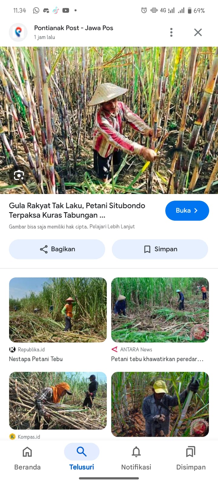 Ilustrasi Petani Tebu (Jawapos)