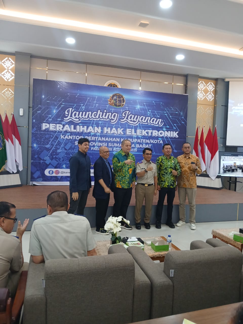 BPN Sumbar resmi luncurkan layanan pertanahan elektronik se-Sumbar, hadirkan kepastian waktu, transparansi, dan keamanan data, tandai langkah baru menuju ekosistem digital pertanahan.