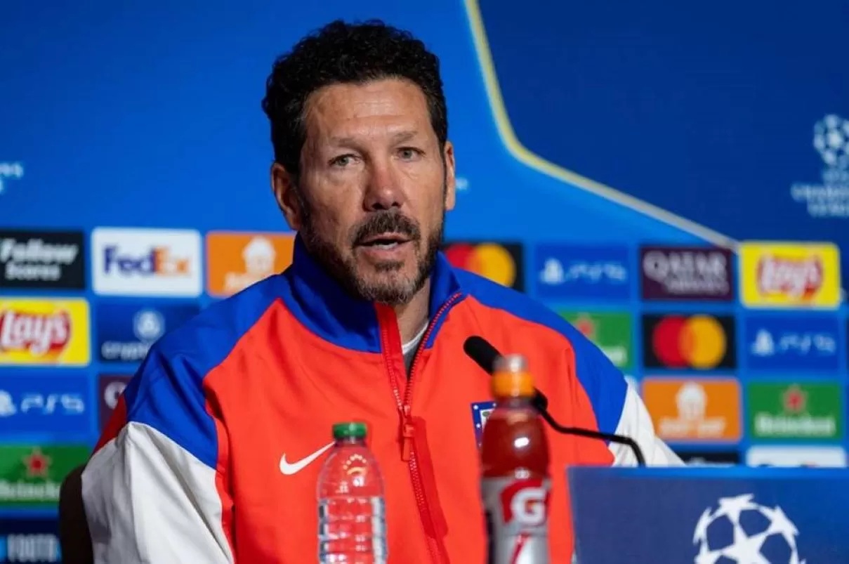 Entrenador Atletico Diego Simeone.