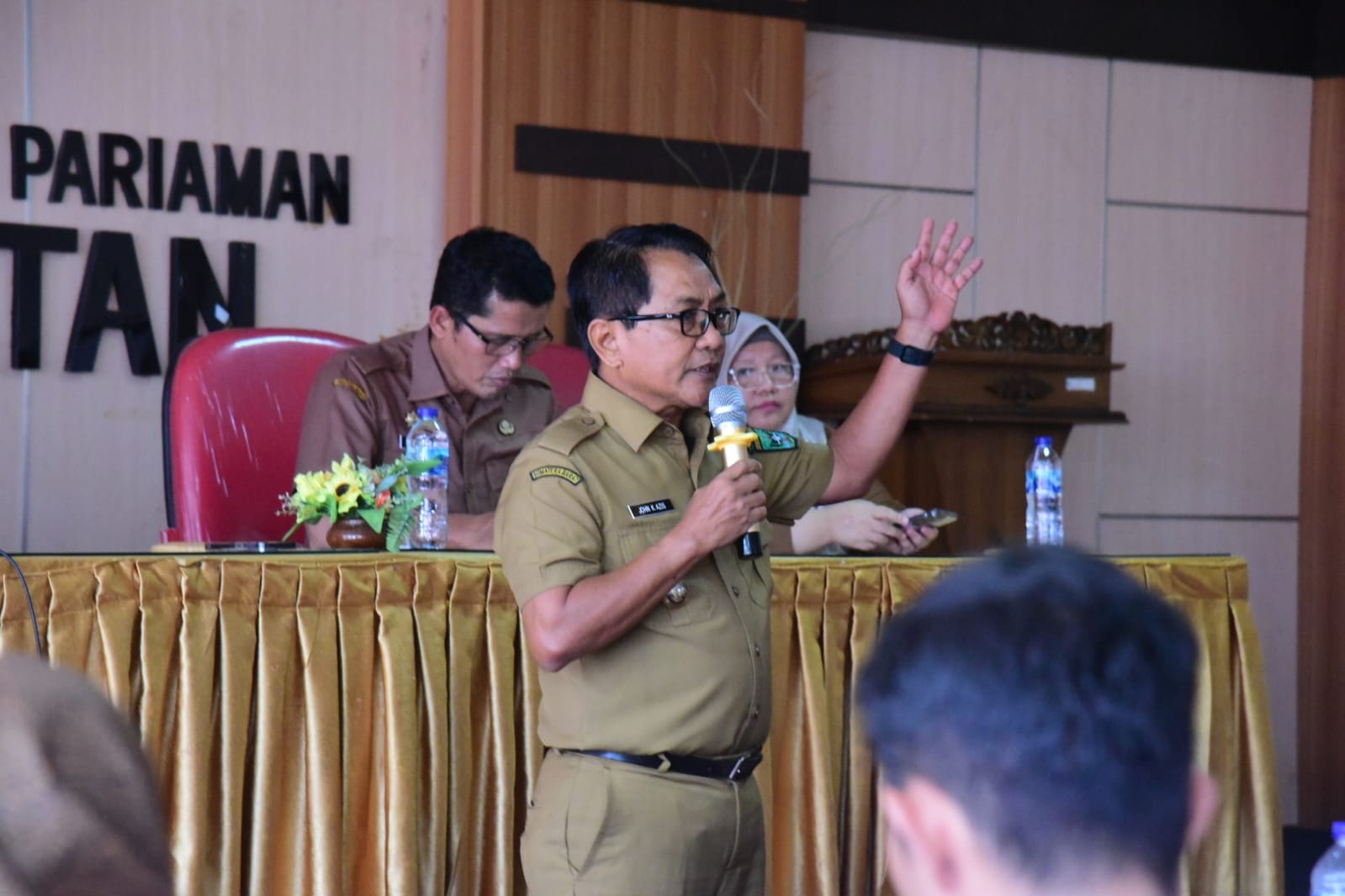Bupati Padangpariaman, John Kenedy Azis.