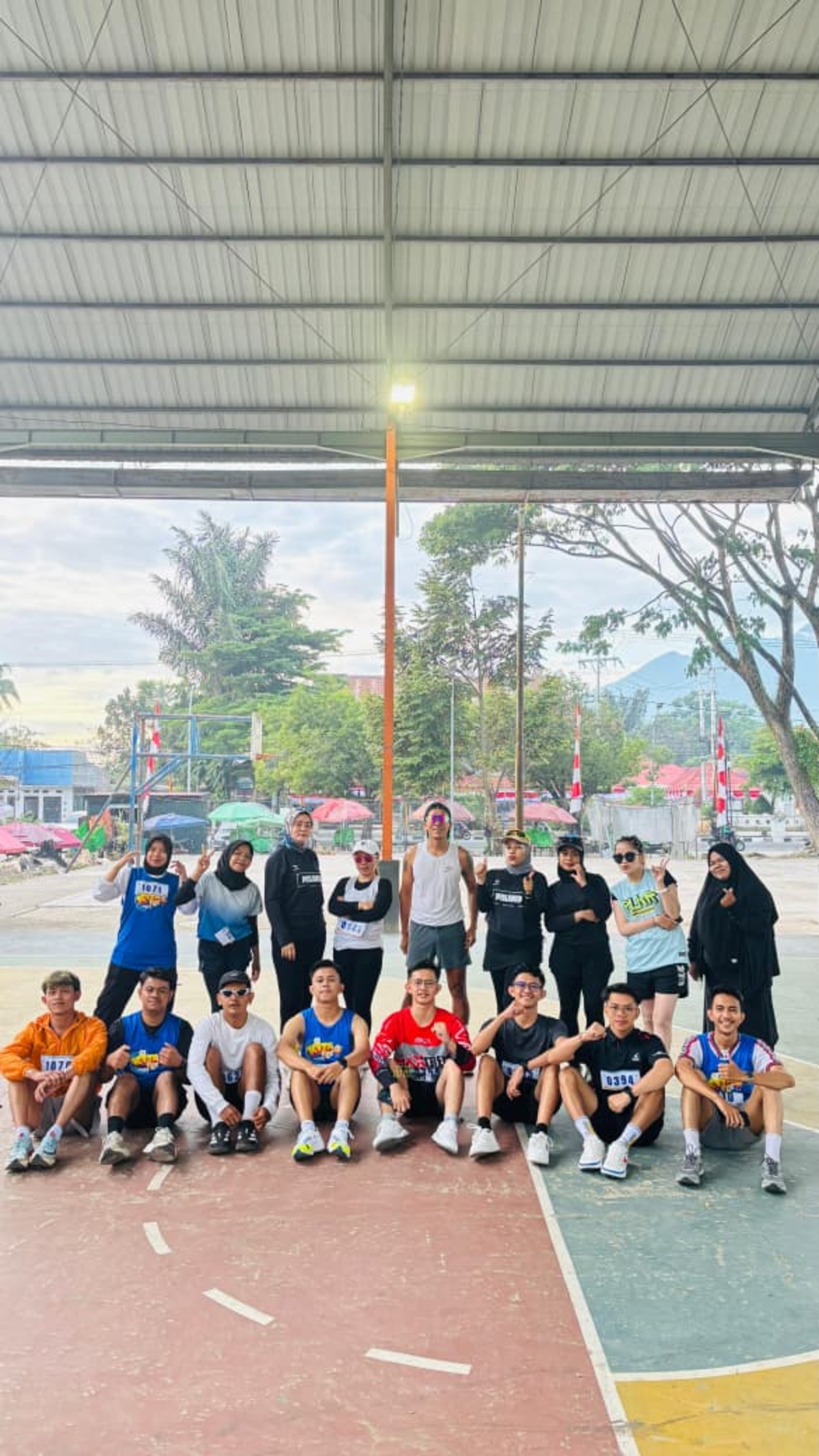 Komunitas Paliko Runners saat mengikuti Fun Run Bersama Kita Bisa 2025.