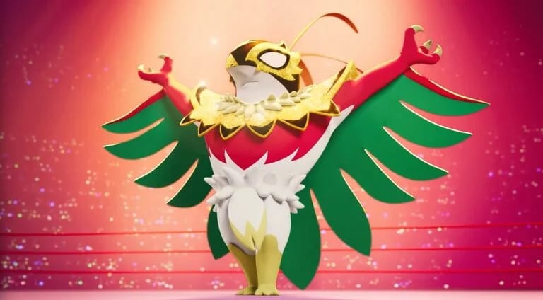 Mega Hawlucha resmi debut di Pokemon Legends ZA dengan desain sangar, kecepatan tinggi, moveset gahar, serta cocok dimainkan di mode baru ZA Battle Club.
