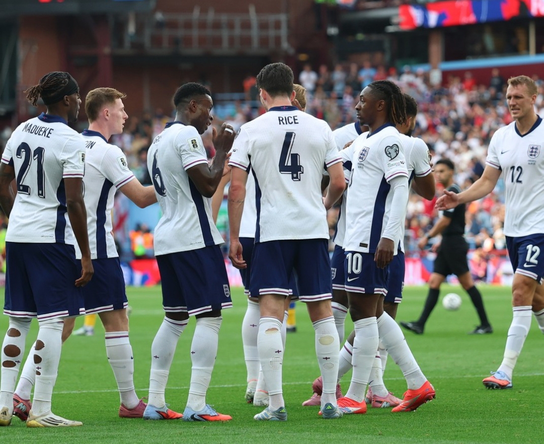 Inggris menang 2-0 atas Andorra di kualifikasi Piala Dunia 2026. Tuchel puji Anderson, tapi kritik Rashford, Eze, dan Madueke.(Foto: IG @england)