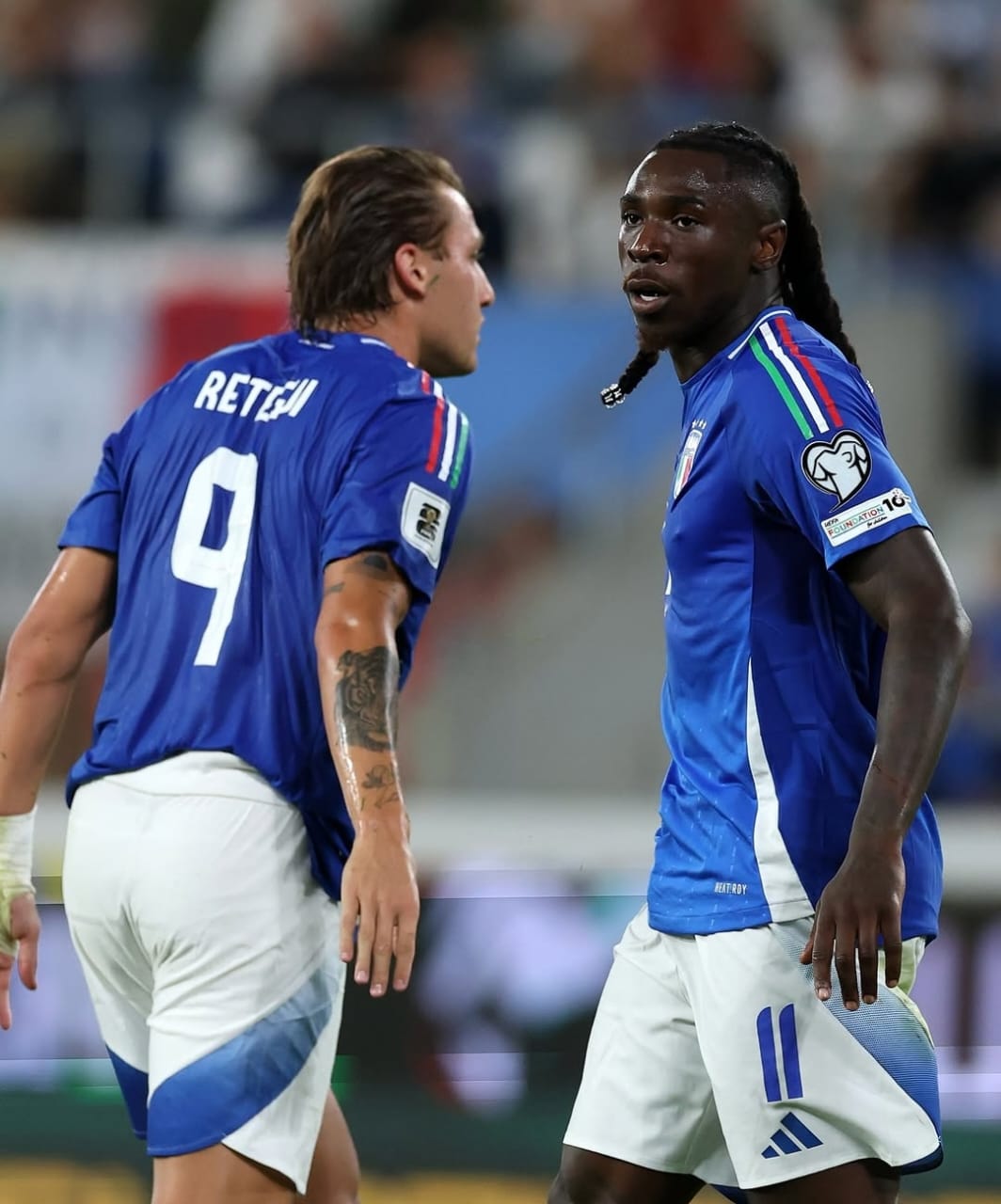 Moise Kean dan Mateo Retegui jadi andalan lini serang Italia saat menghadapi Israel dalam kualifikasi Piala Dunia 2026 di Stadion Nagyerdei, Debrecen, Hungaria, dini hari nanti (9/9).
