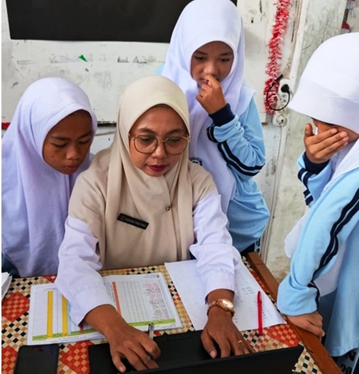 DIPERKENALKAN: Pendekatan deep learning yang diperkenalkan kepada siswa yang bisa di lakukan secara verbal maupun non verbal.