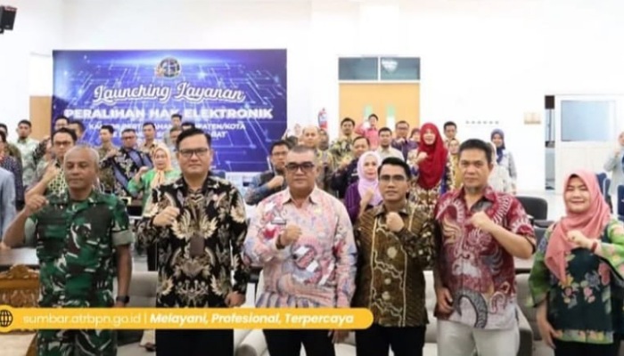 Rapat Integrasi Penataan Aset serta Penataan Akses dan Rapat Koordinasi Akhir GTRA Provinsi Sumatera Barat 2025 di Aula Rumah Gadang, lantai 3 Kanwil BPN Sumbar, Kamis (11/9/2025).